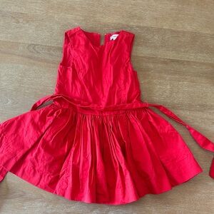 Crewcuts Bright Red Casual Kids Dress